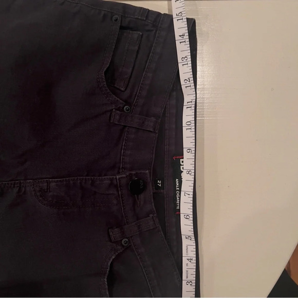 BDG Jeans Womens Size 27 Black Stretch Ankle Cigarette Lightweight Comfort Fit - Picture 7 of 8